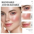 thumbnail image 5 of Bayfree Mulit Glow Balm Cream Blush for Cheeks Blush Balm Face Makeup 0.63 Oz (Pink Camellia), 5 of 8