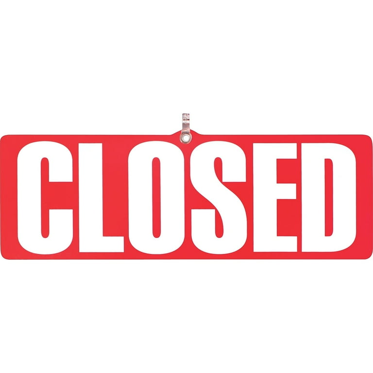 Business Hours Sign Kit, 15 x 19, Red Business Hours Sign Kit, 15 x 19, Red