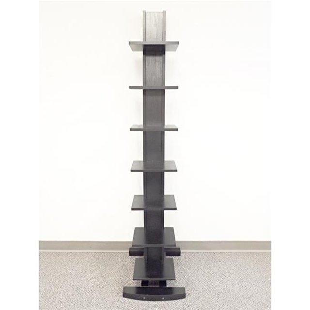 PromanProducts WM16691 Spine Book Shelf - Rich Black