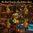 thumbnail image 5 of Wastin' Away Again Parrot Solar Garden Light, Colorful LED Outdoor Lamp, Weatherproof Tropical Sculpture for Beach Party, Backyard, Tiki Bar & Home Decoration, 5 of 7