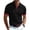 Black_005, variant on Men's Short Sleeve Casual Textured Knit Loose Fit Polo Shirts Basic Designed Classic Cut Shirts Navy 3XL