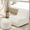 White, variant on Homhum Large Bean Bag Chair, Compressed Bean Bag Sofa, Ergonomic Comfy Chair for Adults&Kids, Gray