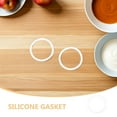 thumbnail image 6 of FOMIYES High Performance White Silicone Jar Seals for Regular Mouth 12Pcs, 6 of 8