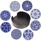 thumbnail image 1 of Insulated Coasters Set for Coffee Table Non-Slip Silicone Heat Insulation .7x9.7x0.3cm 1Set, 1 of 4