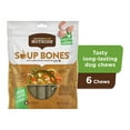 Rachael Ray Nutrish Soup Bones Dog Chews With Real Chicken & Veggies, 6