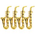 thumbnail image 3 of Miangastore 4 Pcs Mini Saxophone Modèle Mini Saxophone Instruments de Musique Maison de Poupée Mini Saxophone, 3 of 9