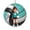 Turquoise, variant on Volleyball Girl 2D Acrylic Ornament 2025, Sports Christmas Tree Decoration Gold Hanging Keepsake Gift for Volleyball Lovers Team Players Athletes Teammates,Vermilion