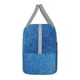 thumbnail image 5 of Insulated Lunch Tote Bag Denim Blue Lunch Bag for Women Men Light Grey, 5 of 7