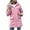 #0014-Pink, variant on Ailaofu Women All-Season Rain Jacket Waterproof Hooded Lightweight Windbreaker for Outdoor & Travel