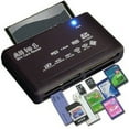 thumbnail image 1 of All In One Card Reader USB 2.0 SD Card Reader Adapter Support TF CF SD Mini SD SDHC MMC MS XD, 1 of 8