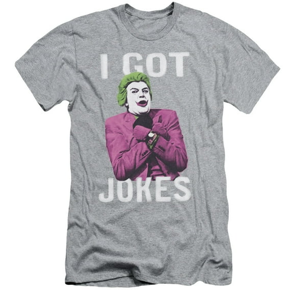 Batman Classic Tv - Got Jokes - Slim Fit Short Sleeve Shirt - Small