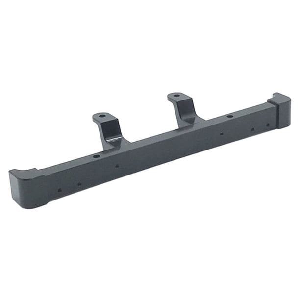 Bewildely Parachoques delantero duradero RCGOFFLOW para accesorios de coche todoterreno RC 1/12 MN D90 Kits de construcción modelo Negro