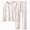 G871-White, variant on HFHAPW Toddler Kids Pajamas 2pcs Long Sleeves Pjs Sets Print PJs for Girl Boys Fall Winter Sleepwear