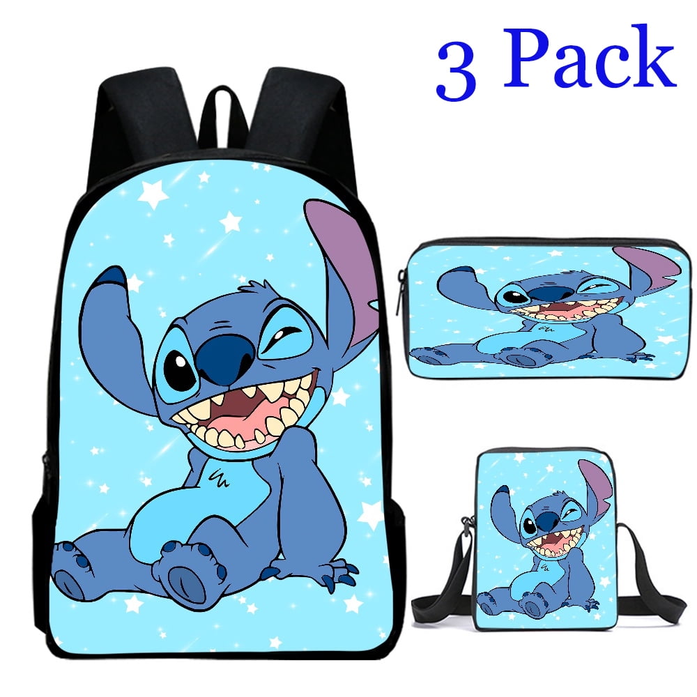 Stitch School Backpacks for Girls, Kids School Bags Bookbag Gifts with