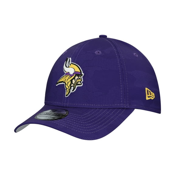 Men's New Era  Purple Minnesota Vikings Tonal Camo 39THIRTY Stretch Fit Hat