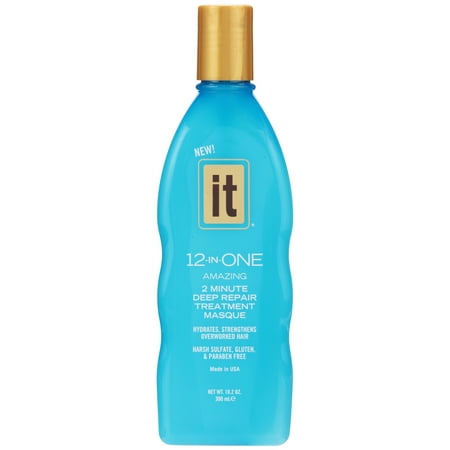 Treatment 12 Oz Bottle - It® 12-in-One Amazing 2 Minute Deep Repair Treatment Masque 10.2 oz. Bottle