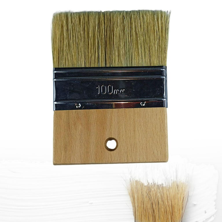 6 Inch Extra-Wide Paint Brush Large Block Stain Brushes Heavy-Duty  Household Bri