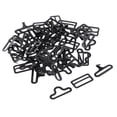 thumbnail image 1 of Juego de 20 piezas de herrajes de hierro para pajaritas: ganchos, clips, hebillas y cierres ajustables. Negro, 1 of 9