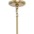 thumbnail image 6 of Progress Lighting Lusail 6-Light Chandelier Softgold Steel 6x60W Incandescent Luxe Industrial Collection, 6 of 13