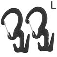 thumbnail image 1 of QualitChoice 1 Pair Figure 9 Carabiner Rope Tightener Aluminum Rope Tightening Mechanism with Carabiner Clip No.2, 1 of 1