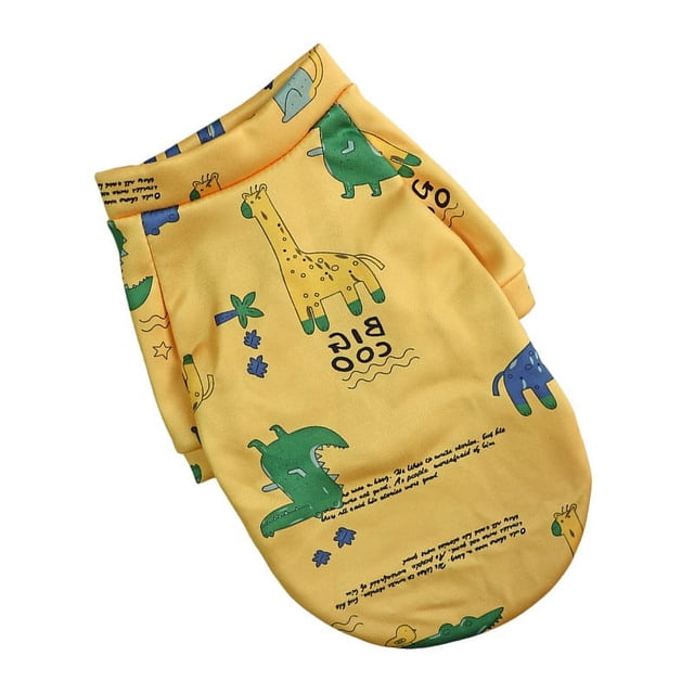 2026 Hot!Dogs and Cats Fall and Winter Hooded Plus Fleece Two-legged Sweater Printed Pet Clothes