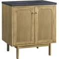 thumbnail image 3 of James Martin Vanities 30" Single Vanity, Light Natural Oak w/ 3 CM Charcoal Soapstone Top, 3 of 7