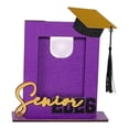 thumbnail image 1 of kjfeif Class of 2026 Wooden Graduation Picture Frame Vertical Desktop Ornament Commemorative Photo Display for Photo Tabletop Display for College High School Graduate, 1 of 9