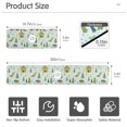 thumbnail image 3 of Yayeee Faucet Mat for Kitchen Sink 14.7" Diatomite Long Splash Guard Pad, Whimsical Christmas Pattern, 2 Pack, 3 of 7