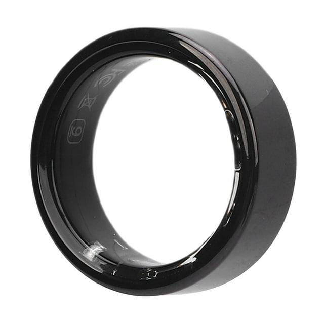 Bague Intelligente de Santé en Acier Inoxydable, Étanchéité IP68, Modes Multiples, Bague Traqueur de Mise en Forme Bluetooth pour le Sport