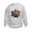 Ash Gray, variant on - Pugs Ninja T Shirt - Kids Sweatshirt, Youth Crew Neck Sweatshirt