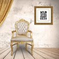 thumbnail image 3 of JC Designs 20x20 Gold Ornate Wood Framed with Double Matting Museum Art Print Titled - In Black And White Music IV-Wild Thing, 3 of 4