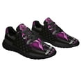 thumbnail image 6 of Peace Love Cure Breast Cancer American flag Shoes Sneakers for Women Men Black Size 5, 6 of 7