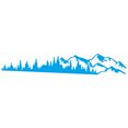 thumbnail image 3 of Mountain Trees Styling Sticker Durable Vinyl Decal Paster for Car, 3 of 6