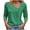 Green, variant on My Item BeiFu Long Sleeve Shirts For Women Casual Womens Tops 3/4 Sleeves Casual Women Blouses Long Sleeve For Summer Cotton 3/4 Sleeve V Neck T Shirts For Women Fall Outfits For Women 2025