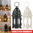 thumbnail image 2 of Moroccan Lantern Tea Light Lamp Candle Holder Hanging Home Garden Wedding Decor, 2 of 6
