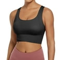 thumbnail image 1 of Product Category Bra Product Title Women's Sports Bra Without Steel Rings for Yoga and Fitness Gathering Design Integrated Fixed Chest Pad Comfortable Support, 1 of 4