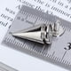 thumbnail image 5 of 10 Juegos de Picos Roscados de Cono de Plata Nuevos Pasadores de 19 Mm para Bolsas de Ropa Baoblaze Espárragos de cono, 5 of 8