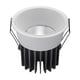 thumbnail image 3 of Lámpara empotrada de techo con luz LED regulable, foco de aluminio COB, 5 W, 7 W, 10 W, 12 W, 15 W, 18 W, 20 W, 24 W, CA 110 V, 220 V, para el hogar, la oficina y la tienda, 3 of 5
