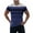 Navy, variant on Sngxgn Mens Short Sleeved T-Shirt Crew Neck Straight Solid Breathable Casual Tee Tops for Men(Navy,XXXL)