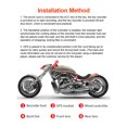 thumbnail image 4 of 1080P delantero trasero doble lente impermeable moto salpicadero cámara WiFi GPS grabadora, 4 of 9