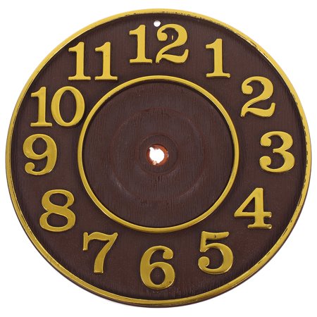 Baluue Traditional Golden Cuckoo Pendulum Clock with Roman Numerals for Living Room Decor image