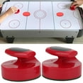 thumbnail image 1 of Khall Ensemble de Poussoirs de Hockey de Table 94MM avec 4 Accessoires de Rondelles Grande Taille Rouge, Ensemble de Poussoirs de Hockey de Table, Poussoirs de Hockey de Table, 1 of 8
