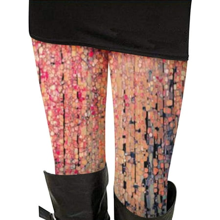 

MPWEGNP Yoga Pants For Women Casual Flower Pattern High Waist Floral Printed Yoga Running Daily Fitness Pants Leggings Scrub Pants Women High Waist Straight Leg Yoga Pants for Women