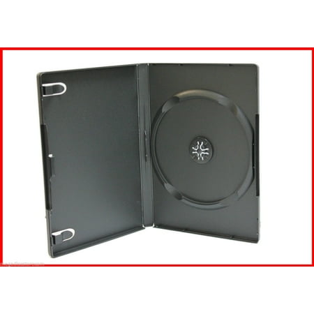 New 100 Pk 14mm Dvd Case Single Black Premium 1 Disc Box Holder Standard Size Machinable Megadisc Walmart Canada New 100 Pk 14mm Dvd Case Single Black Premium 1 Disc Box Holder Standard Size Machinable Megadisc Walmart Canada