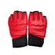 thumbnail image 1 of Guantes de MMA, guantes de kickboxing, guantes de medio dedo ligeros para artes marciales L roja, 1 of 9