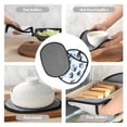 thumbnail image 7 of Naloa Penguin Winter Fun Silicone Pot Holders, Oven Mitts Heat Resistant Hot Pads, Non Slip Pot Holder for Kitchen Baking and Cooking 9.4 x 7.5 Inches, 7 of 7