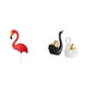 thumbnail image 1 of Figura Decorativa De Cisne Flamenco Para Jardín, Ideal Para La Primavera Y Las Fiestas. Perfecta Para Manualidades, Decoración De Mesa, Accesorios De Hadas, Entrada O Estantería., 1 of 8