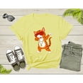 thumbnail image 3 of Funny Dancing Dabbing Cat Kitten with Sunglasses Necklace T-Shirt Cat Kitten Lover Gift T Shirt for Men Women Kids Boys Girls Graphic Tshirt, 3 of 8