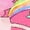 Hot Pink, variant on Inktastic I'm 4 Cute Rainbow Unicorn with Stars and Hearts Boys or Girls Long Sleeve Toddler T-Shirt