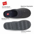 thumbnail image 3 of Hanes Womens ComfortSoft Cotton Slip On Scuff Slipper with Memory Foam, 3 of 9
